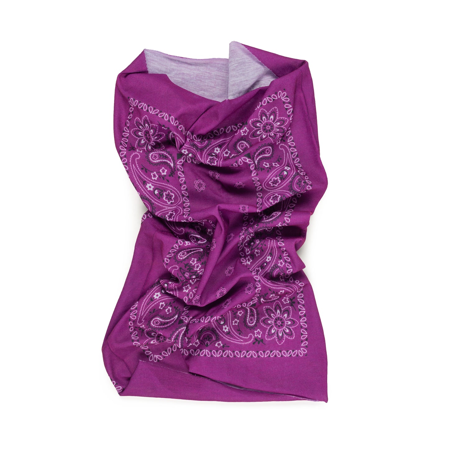 Basics Neck Gaiter - Purple Paisley